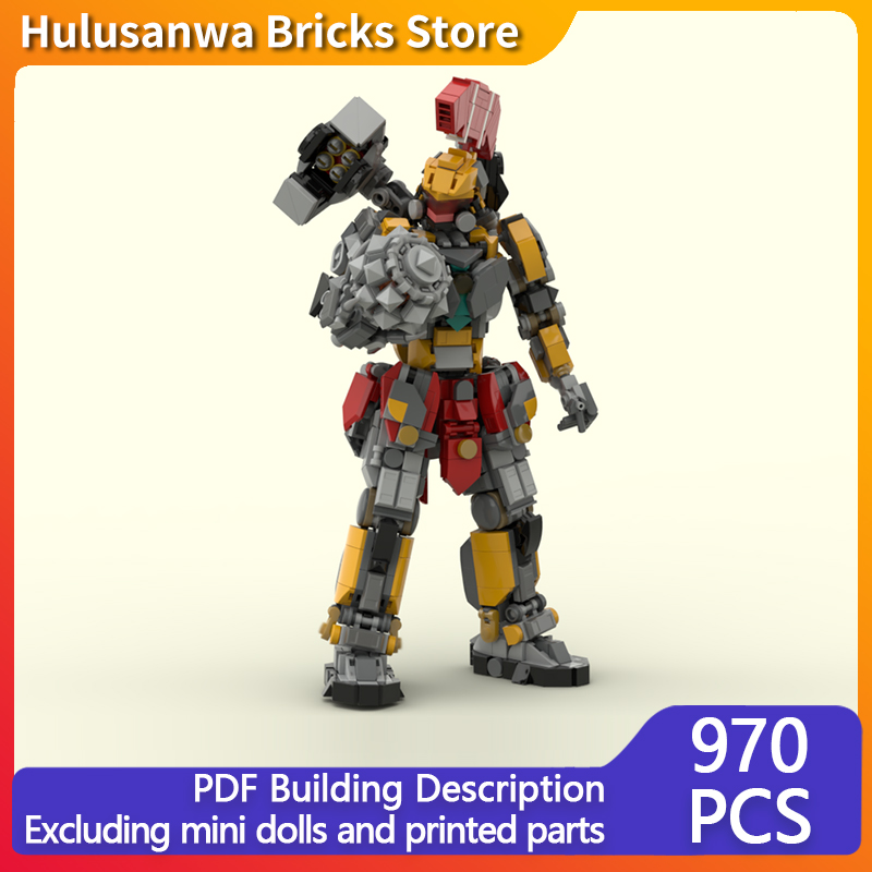 Heavy Equipment Lego - الثقيلة القتالية Mecha نموذج MOC قوالب
