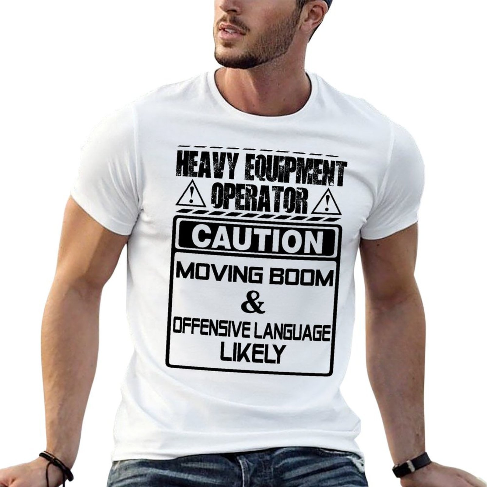 Heavy Equipment Vector - تي شيرت بطباعة فيكتور باجكراوند فيكتور