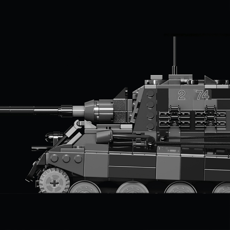 Heavy Equipment Lego - نموذج مدمرة دبابات ثقيلة من نوع