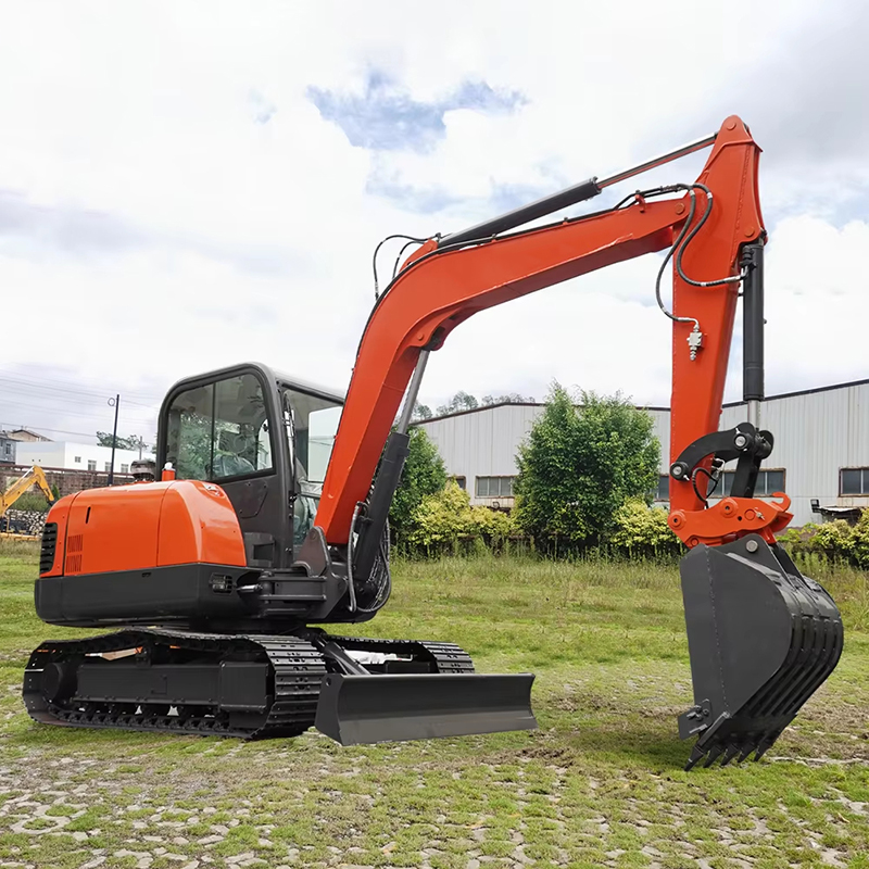 Heavy Equipment With Bucket - دلو صخري هيدروليكي صناعي مقوى للحفارات،