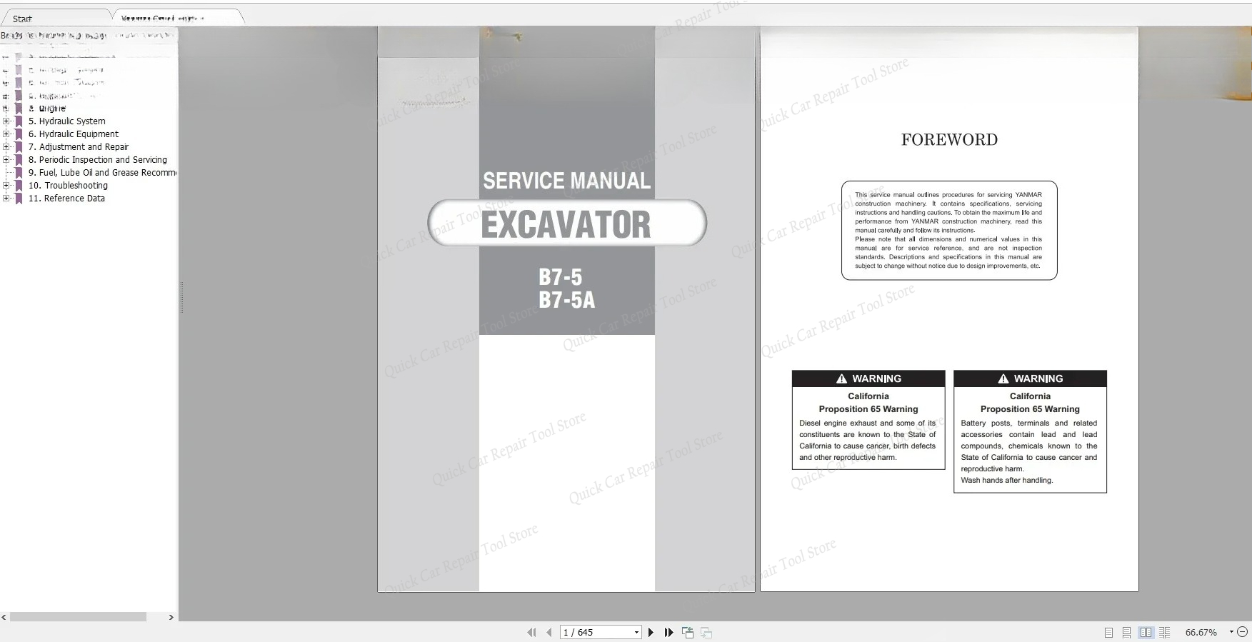 Heavy Equipment Service - المعدات الثقيلة AutoCD سعة 10.7 جيجابايت