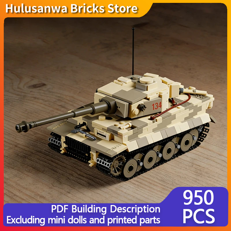 نموذج دبابة عسكرية ثقيلة من قط - مراجعة Heavy Equipment Lego وسعره