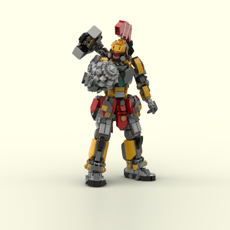 الثقيلة القتالية Mecha نموذج M - مراجعة Heavy Equipment Lego وسعره