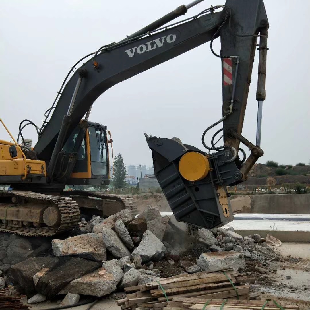 دلو تكسير هيدروليكي للخرسانة و - مراجعة Heavy Equipment With Bucket وسعره
