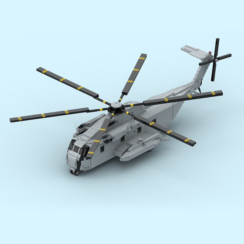 نموذج طائرة هليكوبتر ثقيلة CH- - مراجعة Heavy Equipment Lego وسعره