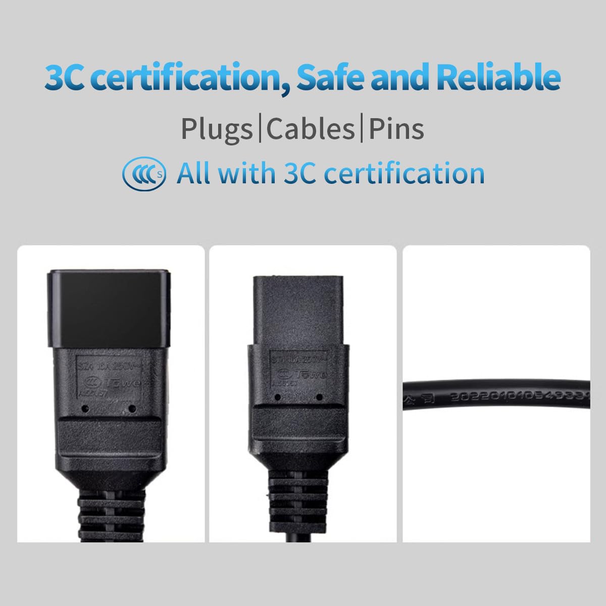 كابل تمديد طاقة IEC C20 إلى C1 - مراجعة Heavy Equipment Center وسعره