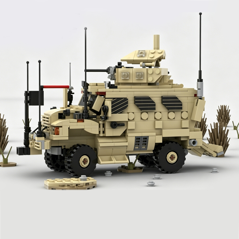 نموذج سيارة مدرعة ثقيلة من قطع - مراجعة Heavy Equipment Lego وسعره