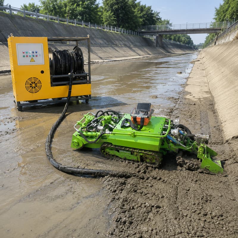 روبوت تنظيف زاحف للخدمة الشاقة - مراجعة Heavy Equipment Service وسعره