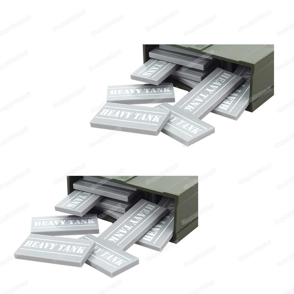 دبابة ثقيلة نمط بنة 87079 مطبو - مراجعة Heavy Equipment Lego وسعره