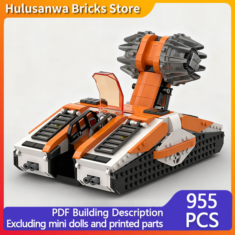 نموذج مركبة تعدين الفضاء الثقي - مراجعة Heavy Equipment Lego وسعره