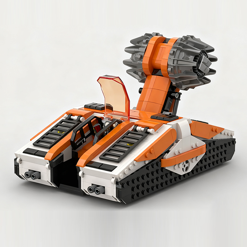 نموذج مركبة تعدين الفضاء الثقي - مراجعة Heavy Equipment Lego وسعره