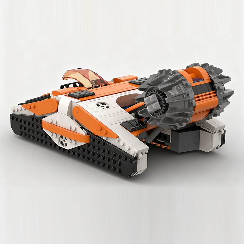 نموذج مركبة تعدين الفضاء الثقي - مراجعة Heavy Equipment Lego وسعره