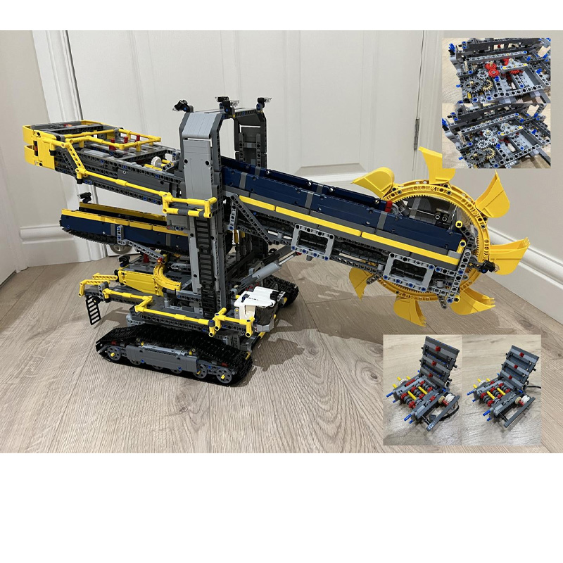 MOC-24566 جديد 42055 بقعة دلو  - مراجعة Heavy Equipment Lego وسعره