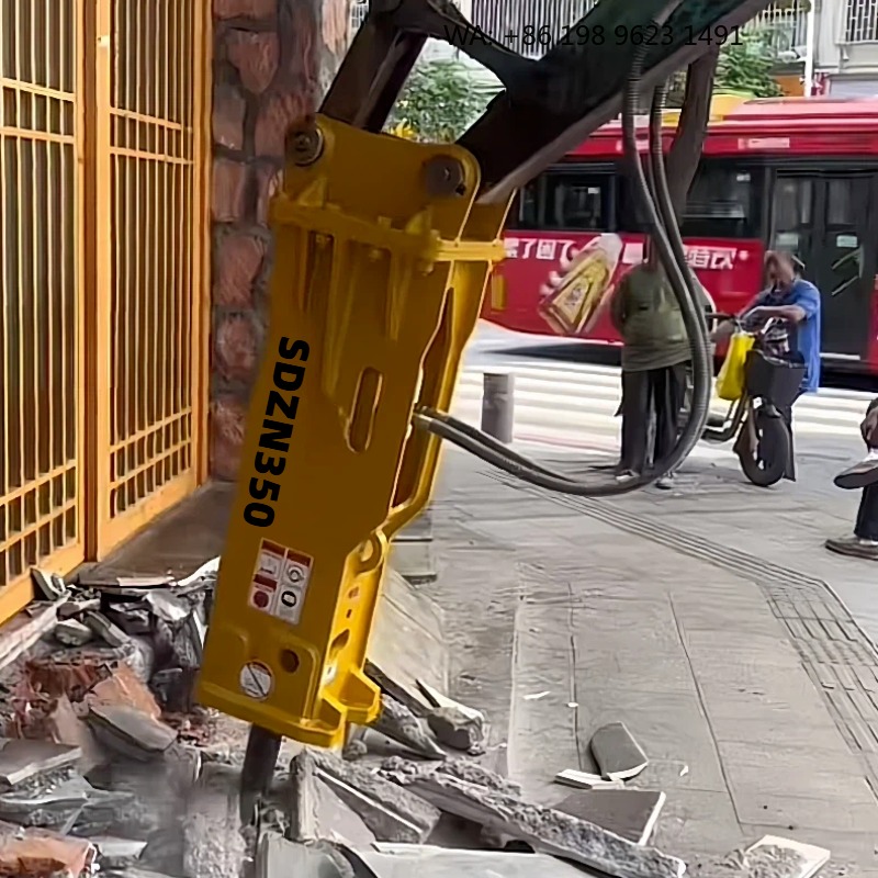 ضمان لمدة سنتين، كسارة هيدرولي - مراجعة Concrete Breaker Demolition وسعره