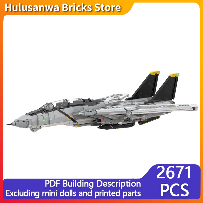 نموذج طائرات مقاتلة ثقيلة F-14 - مراجعة Heavy Equipment Lego وسعره