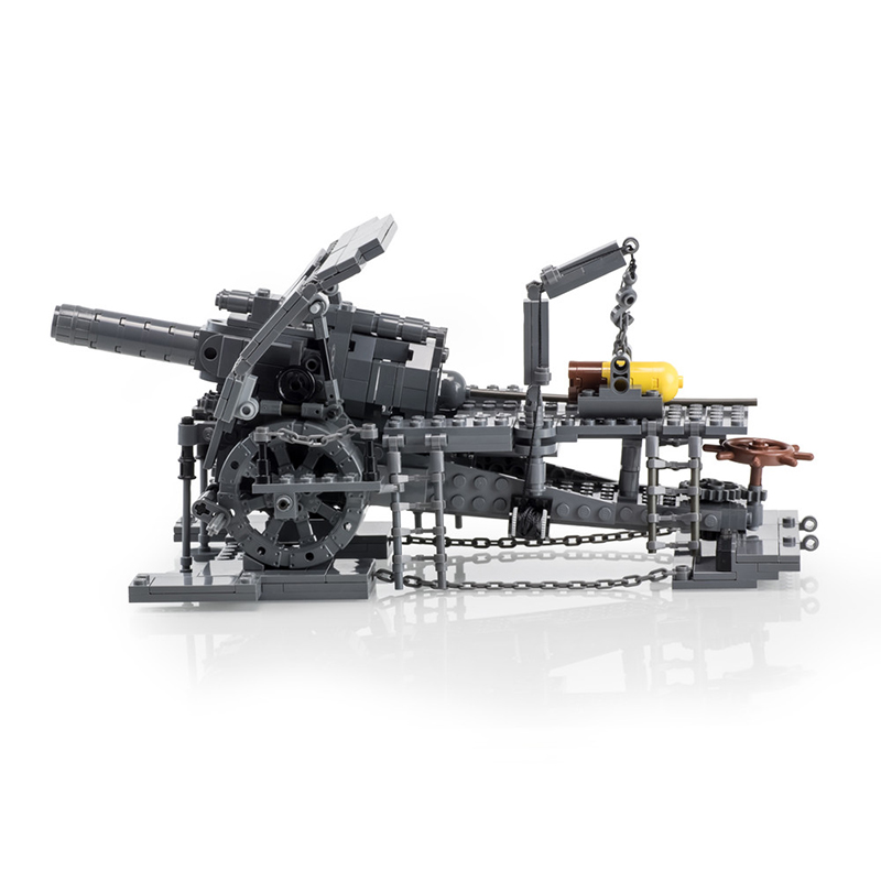 نموذج مدفع مدفعي ثقيل للحصار،  - مراجعة Heavy Equipment Lego وسعره