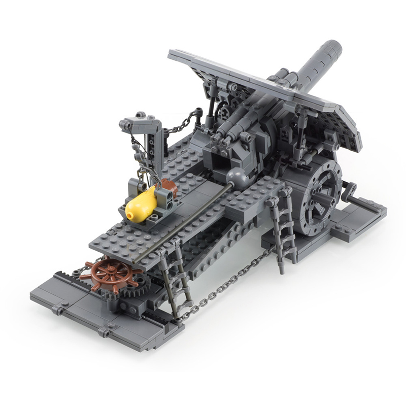 نموذج مدفع مدفعي ثقيل للحصار،  - مراجعة Heavy Equipment Lego وسعره