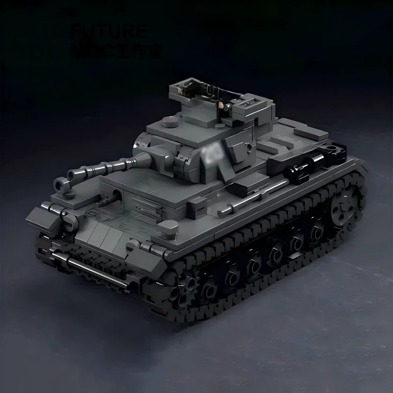 نموذج دبابة ثقيلة من النوع F م - مراجعة Heavy Equipment Lego وسعره
