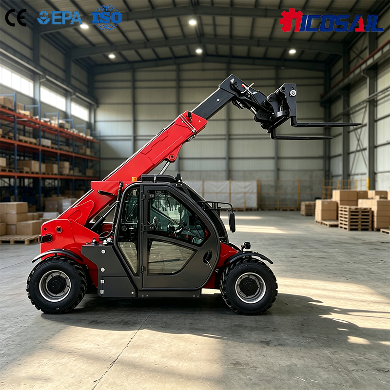 رافعة تلسكوبية مدمجة من إنتاج  - مراجعة Heavy Equipment And Rentals وسعره
