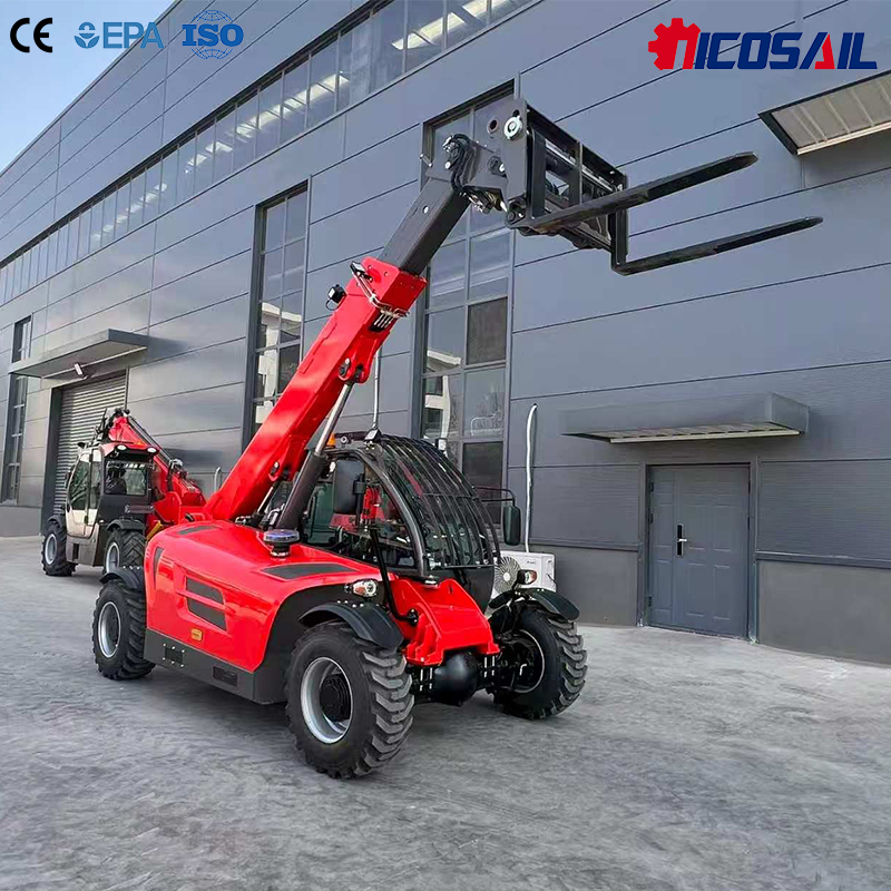 رافعة تلسكوبية مدمجة من إنتاج  - مراجعة Heavy Equipment And Rentals وسعره