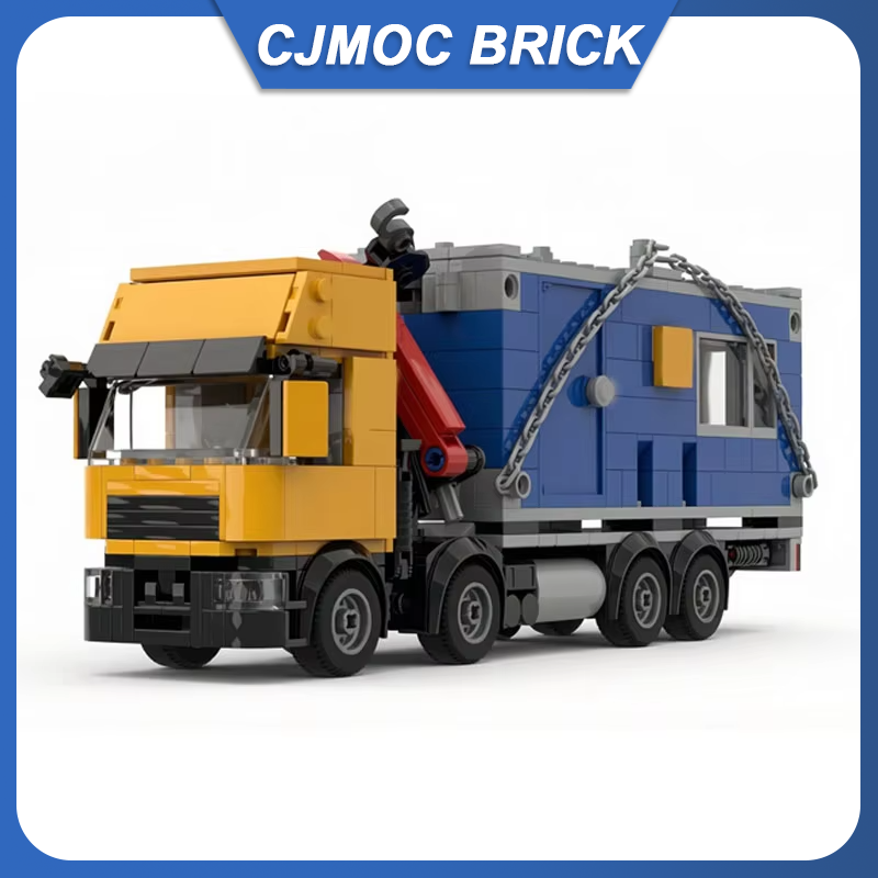 مجموعة بناء MOC - شاحنة رافعة  - مراجعة Heavy Equipment Lego وسعره